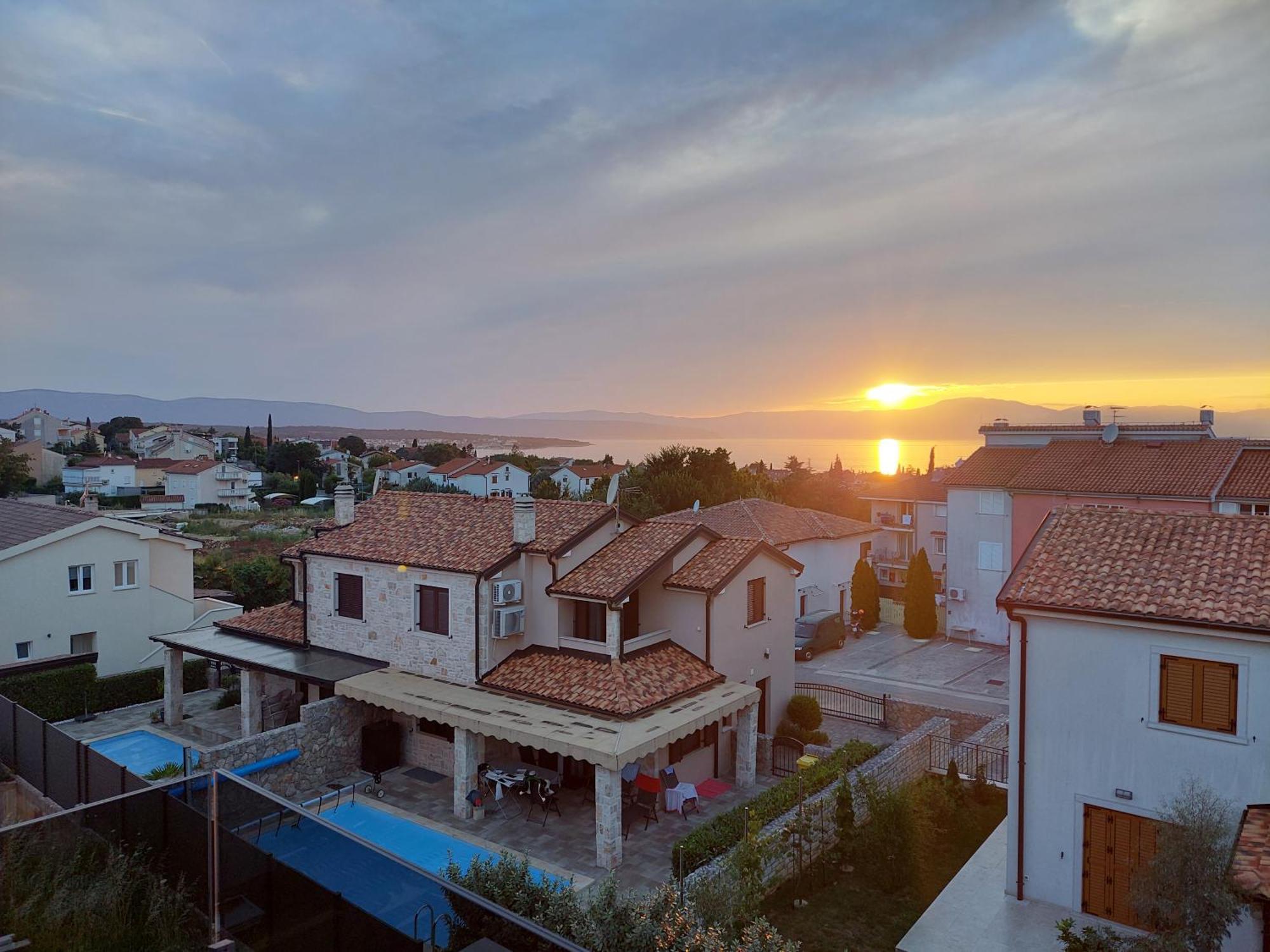 Apartmán Penthouse Rosa Malinska Exteriér fotografie